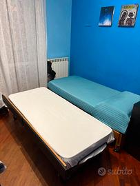 Letto singolo e sottoletto (con materassi)