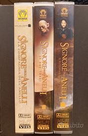 Il Signore degli Anelli - trilogia in VHS
