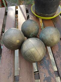 bocce d'epoca in bronzo