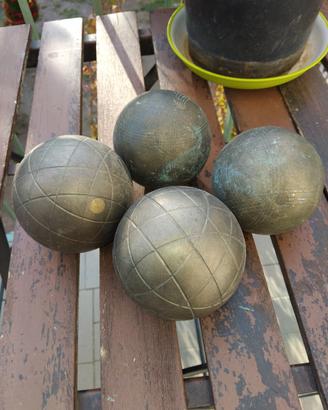 bocce d'epoca in bronzo