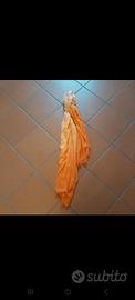 Foulard cachemire Kangra senza etichetta arancione