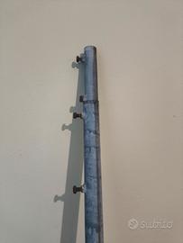 Palo antenna porta antenne tv cb ecc h2/4 mt. 