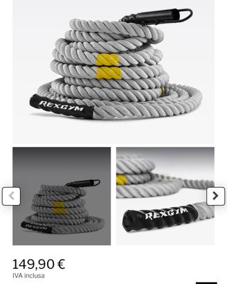 Power Rope corda da gara hyrox sled pull