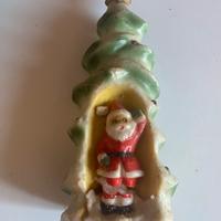 Candela Babbo Natale vintage Made in Japan