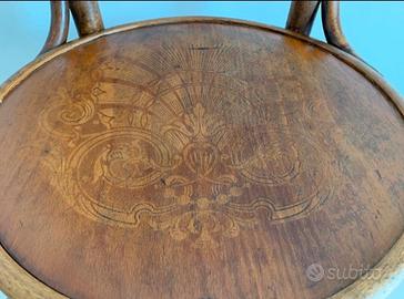 Sedia in legno austriaca.