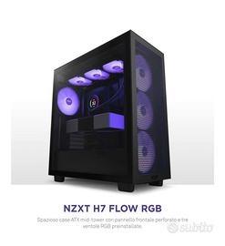 Case nzxt h7 flow rgb nuovo mai aperto