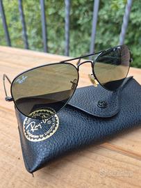 RayBan Aviator neri