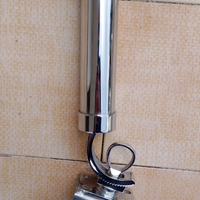 3 reggicanna inox orientabili