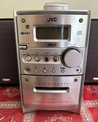 Stereo JVC UX-G4 con telecomando e casse