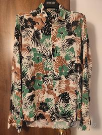 Camicia uomo floreale SL56 taglia S