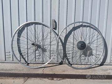cerchi MTB da 26 RIGIDA mozzi Shimano Deore DX 