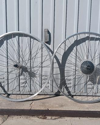 cerchi MTB da 26 RIGIDA mozzi Shimano Deore DX 