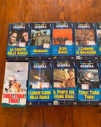 Vhs film di guerra anni '60-'70