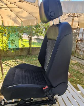 Sedile VW Passat Pelle/Alcantara Nero