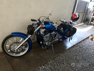 honda fury - blu elttrico