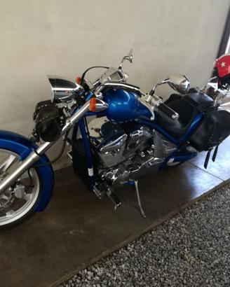 honda fury - blu elttrico