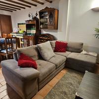 Divano letto con penisola