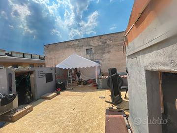 Terrazza con soffitte. Area edificabile