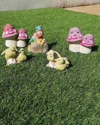 Oggetti per ormamento giardino 