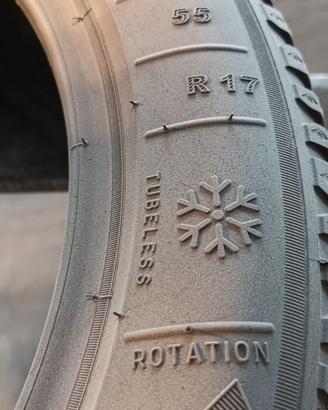 pneumatici invernali m+s  205/55/r17  91V