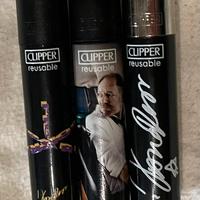 3 accendini originali Clipper Blasco Vasco Rossi