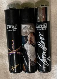 3 accendini originali Clipper Blasco Vasco Rossi