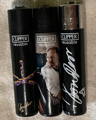 3 accendini originali Clipper Blasco Vasco Rossi