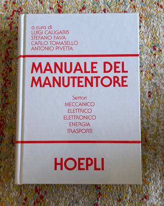 Manuale del manutentore Hoepli nuovo