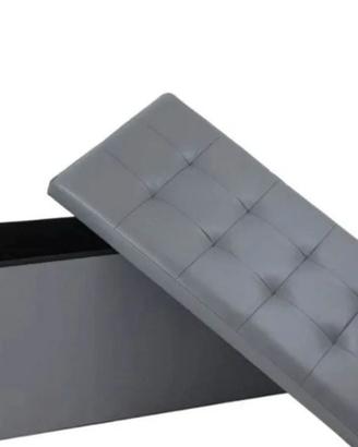 Contenitore ecopelle Grigio 