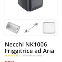 Necchi - NK1006 Friggitrice ad aria 