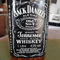Jack daniel's whiskey vintage bottle