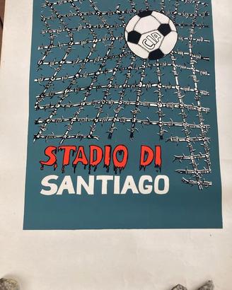 Stampa Artistica Stadio Nacional de Chile