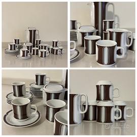 Servizio caffetteria in ceramica da 12