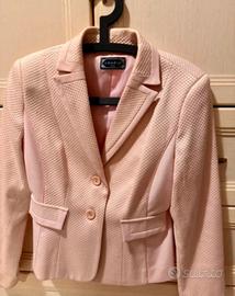 Blazer CHOPIN rosa cipria con bottone