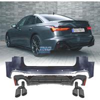 PARAURTI POSTERIORE AUDI A6 SEDAN 18-24 LOOK RS6 A