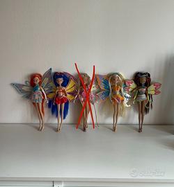 Lotto bambole winx enchantix