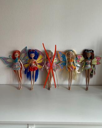 Lotto bambole winx enchantix