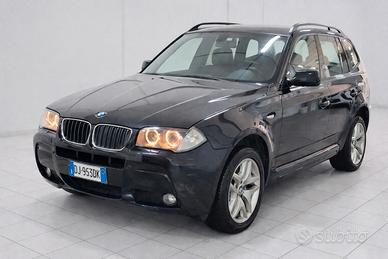 Bmw X3 2.0D M SPORT 150CV 2008 KM CERTIFICATI NAVI