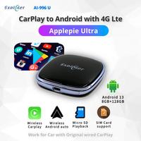 ApplePie Ultra Android 13 Carplay Ai Box 8+128G
