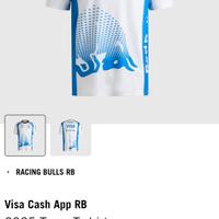 maglia F1 racing Visa Hugo Red Bulls