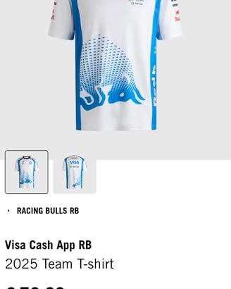 maglia F1 racing Visa Hugo Red Bulls