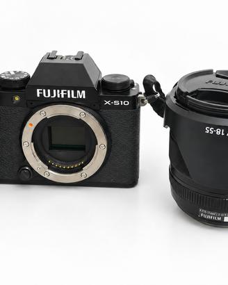 Fujifilm X-S10 + FinePix S2000HD + Obiettivo 18-55