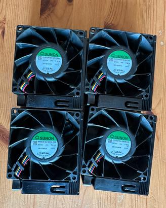4x Ventole SUNON PF80381B2-Q050-S99 12V PW