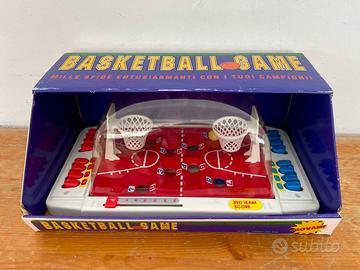 Gioco Vintage Basketball Game anni '80 - Blue Box
