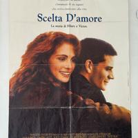 Poster cinematografico vintage “Scelta D’amore”
