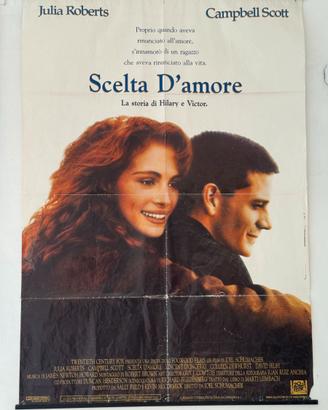 Poster cinematografico vintage “Scelta D’amore”