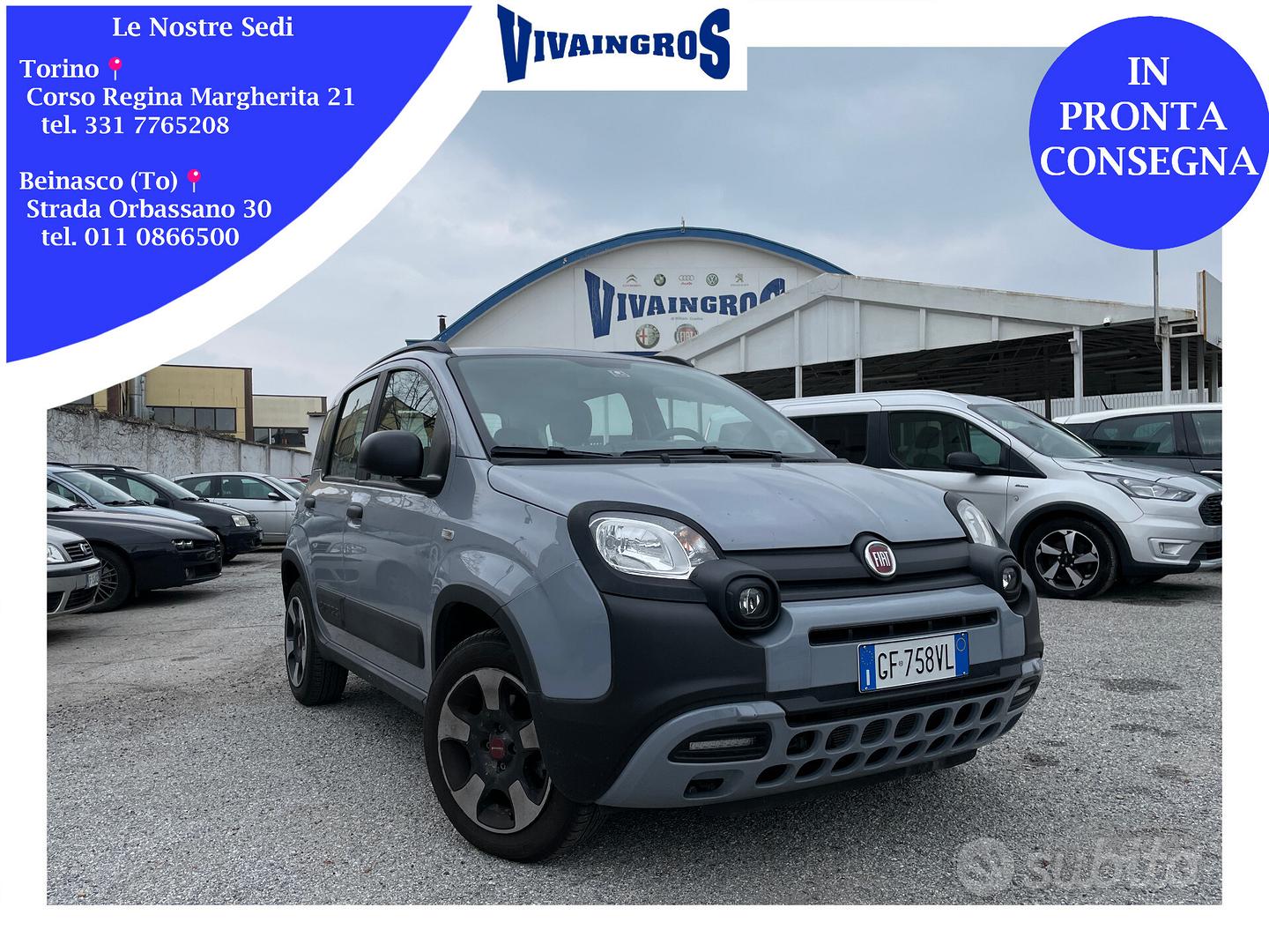 Subito - Vivaingros SRL Torino - Fiat Panda 1.0 Hybrid 70CV City Cross ...