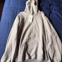 Felpa Grigia con cappuccio Zara