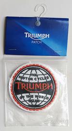 Toppa patch nuova originale Triumph