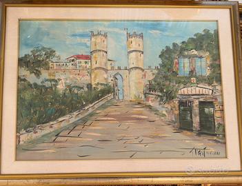 Quadro Teresio Pastorino Castello